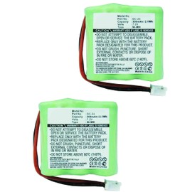 Synergy Digital Dog Collar Batteries, Works with SportDOG WetlandHunter SD-2000 Camo Dog Collar, Combo-Pack Includes: 2 x SDDC-H1135 Batteries