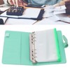 Binder Planner A6 6 Holes PVC PU Leather Sufficient Capacity