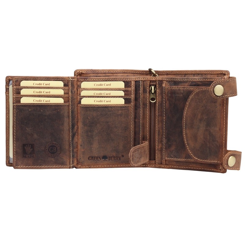 Greenburry Vintage Wallet Red Indian