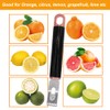 Channel Knife, 2 in 1 Lemon Peeler Zester Cocktail Garnish