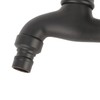 G1/2in Wall‑in Antique Brass Faucet Washing Machine Single Cold Water