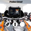 KQDRAVINE Screws Black Set for Motorcycle Windshield, 10 Pieces M5