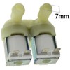SPARES2GO Solenoid Cold Water Valve for Beko Washing Machine (Double