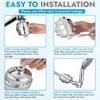 EVERGLOW High-Output Shower Filter, Reduces Chlorine, Dry Skin, Dandruff, Eczema,