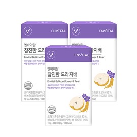 EnBiTal (현대백화점)엔바이탈 참진한 도라지배 10g X 28포 3박스 (Hyundai Department Store)恩活力人参handled 黄芪roots 10g X 28 packs 3 boxes
