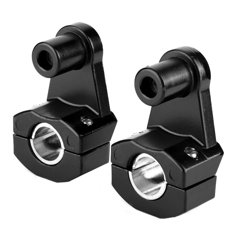 VOBOR Motorcycle Handlebar Risers - 1 Pair Universal Aluminum Alloy