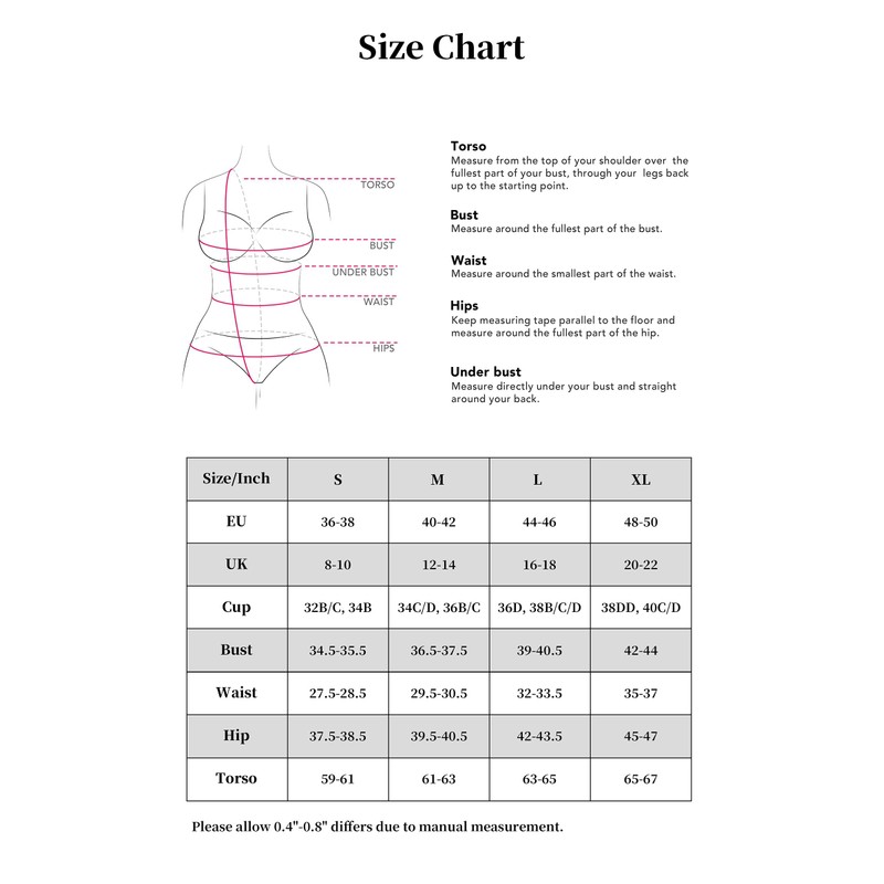 Beachsissi Women's Tummy Control Plain Strapless Block Colours Tankini Set,