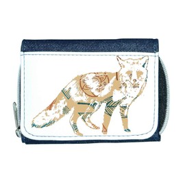 Boho Bohemian Pattern Animal Silhouette Fox Stylish Ladies Purse
