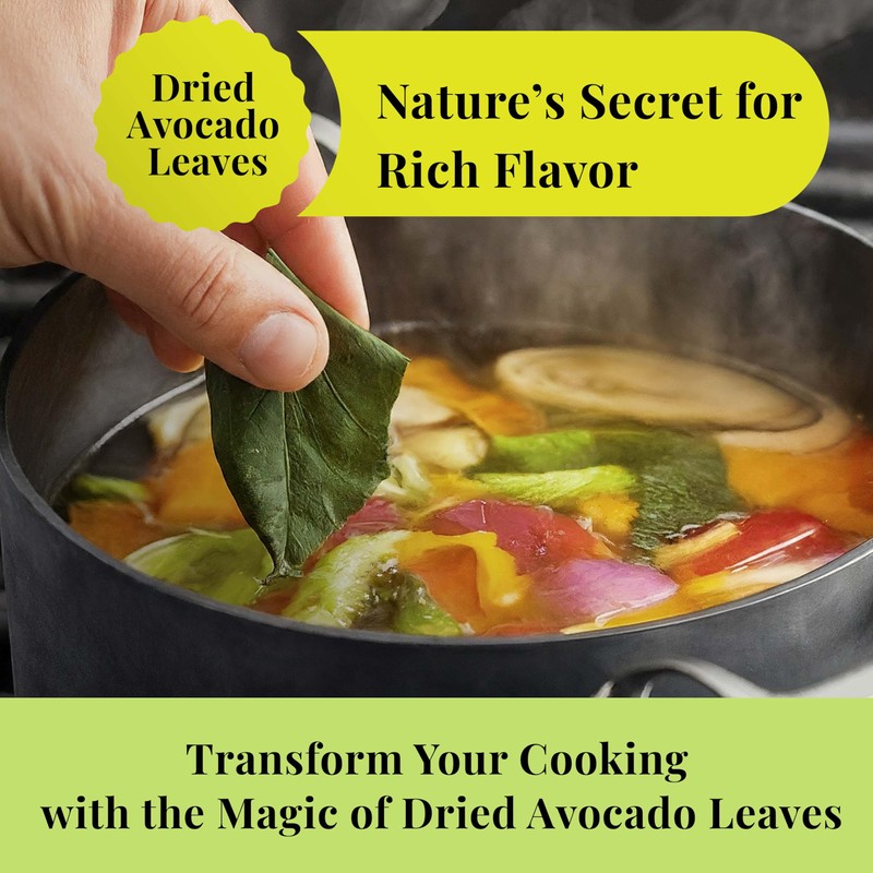 Akshit Dried Avocado Leaves,13oz, Hojas De Aguacate Secas, Avocado Leaf
