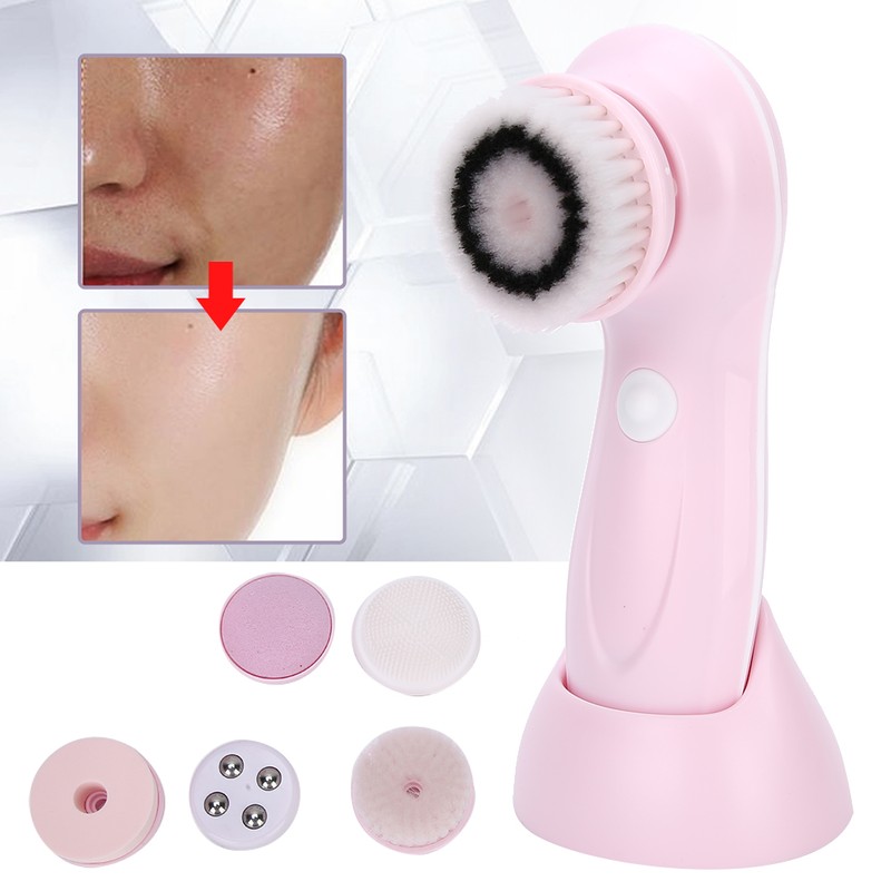 6-In-1 Face Cleaning Brush USB Charging Face Deep Cleansing Machine