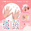 wakaniya Kids Nail Polish Set for Girls with Gems Nail