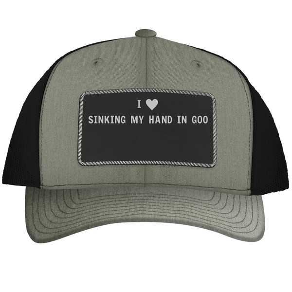I Heart Love Sinking My Hand in Goo - Leather