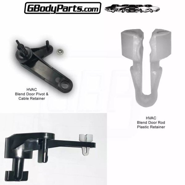 Gbodyparts 78-88 HVAC Heat A/C Air Temp Blend Door Pivot
