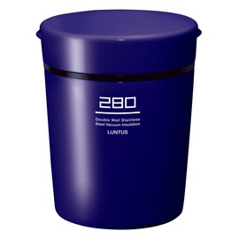 アスベル 保温ランチジャー ネイビー 280ml ランタス ステンレス保温・保冷スープボトル HLB-S280