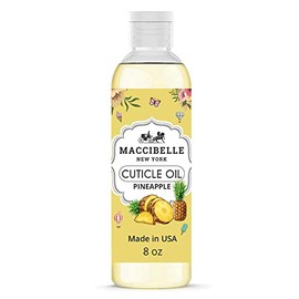 Aceite De Cutícula Para Uñas Tamaño De Recambio Para Cutículas Secas Agrietadas (8 Onzas, Piña)