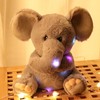 Hopearl - Juguete de peluche musical LED con diseño de