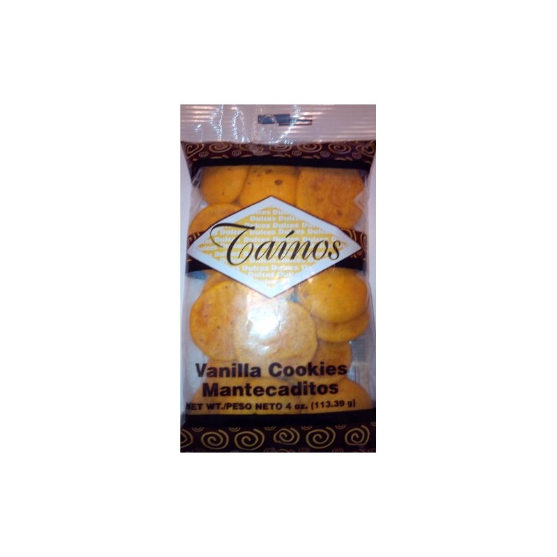 1 Pack of Tainos Vanilla Cookies (Mantecaditos)