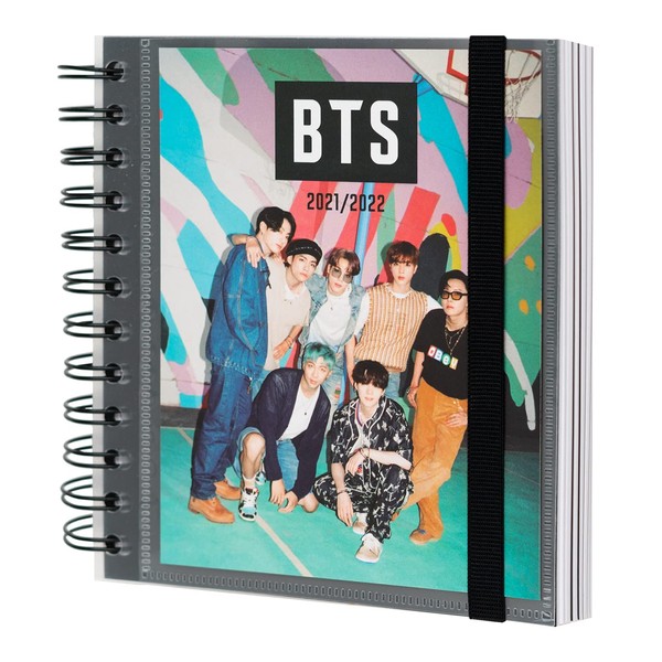 Official BTS Academic Diary 2021-2022 Day To Page - 11 Months Mid Year Diary August 2021 - June 2022