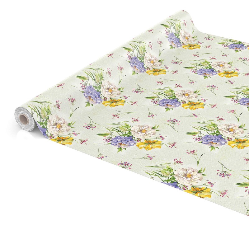 Anro Oilcloth Wax Tablecloth, Washable