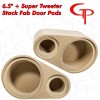 GP Car Audio Flush Mount 6.5 inch + Super Tweeter