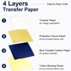 40 Sheets Tattoo Transfer Paper, A4, Crisp Transfer Thermal Stencil