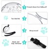 Cat Muzzle for Grooming Cat Adjustable Hood with Cat Paw