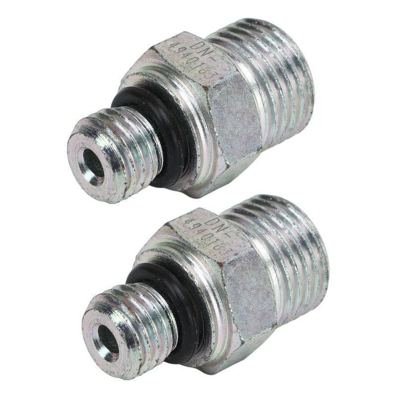 2PCS Turbo Oil Feed Connectors Joint 4940183 Connector Joints Replacement
