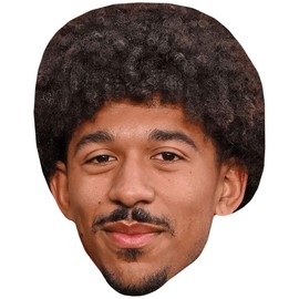 Chris Richards (Smile) Celebrity Mask, Flat Card Face, Fancy Dress Mask