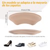 Almohadillas de Talón, 6 Pares Talonera para Zapatos, Protectores de