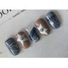 ⭐️ [Vintage Denim Star Nail] ⭐️ - Stiletto / ⭐️
