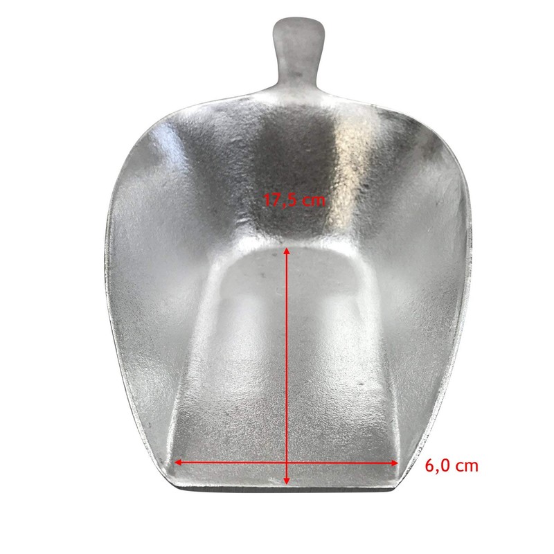 35 cm Aluminium Shovel Hand Shovel Multi-Purpose Shovel Flour Shovel