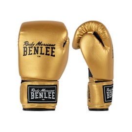 Benlee Rocky Marciano PU Training Glove Rodney - Gold/Black, 10oz