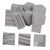 Levemolo 16pcs Low Frequency Sound Absorbing Cotton Acoustic Panels Sound