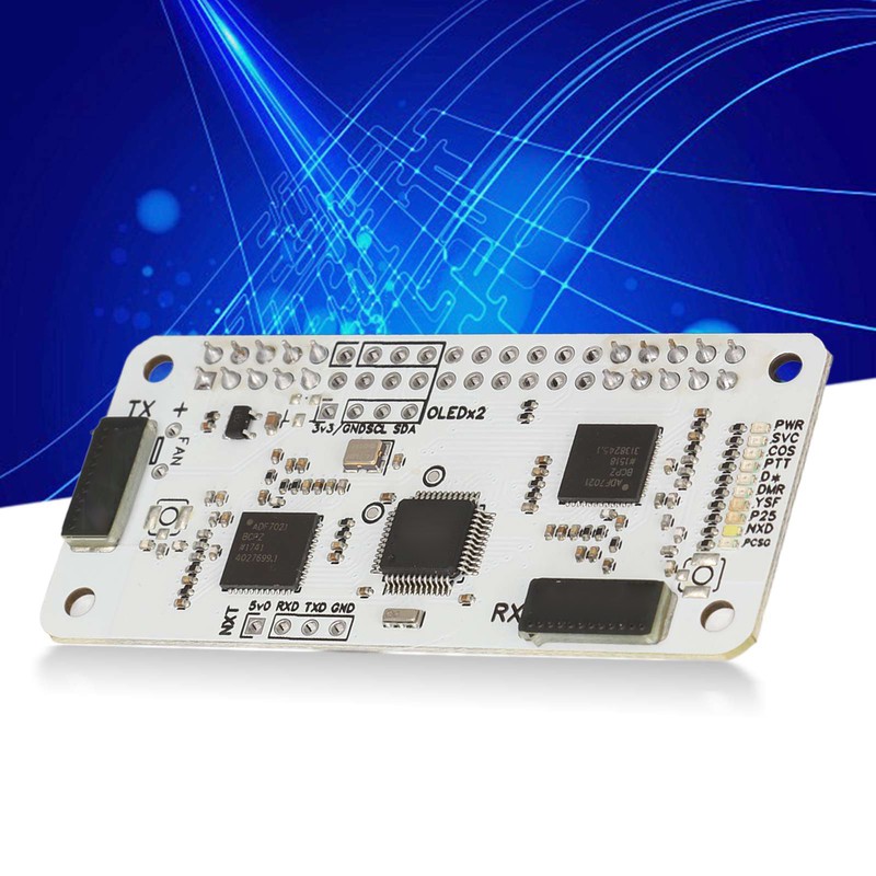 MMDVM Hotspot Board Dual Hat Duplex 10mW RF POWER 2