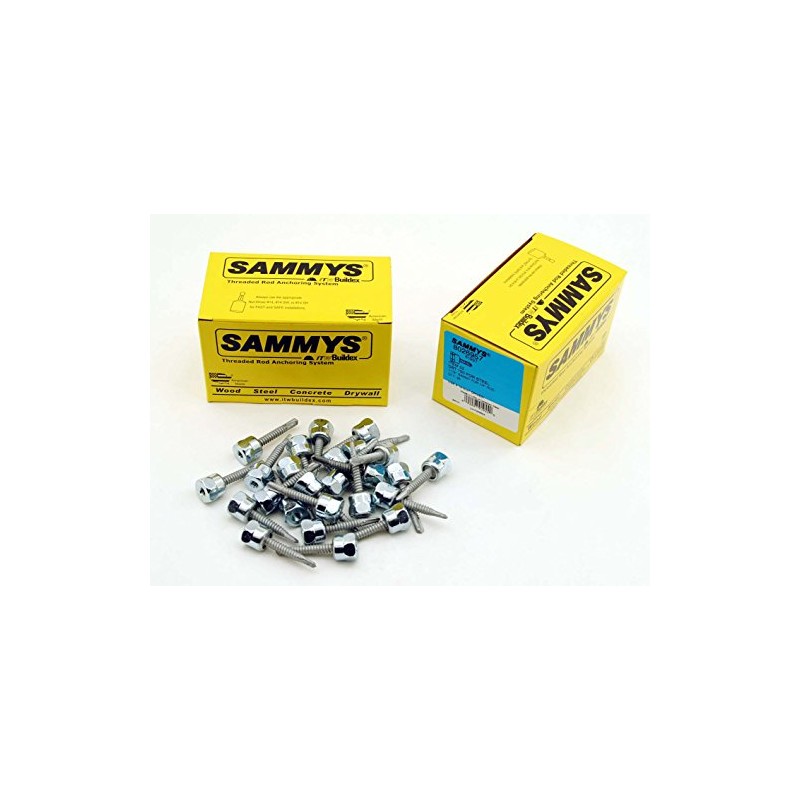 (25) Sammys 1/4-20 x 1-1/2 Threaded Rod Hanger for Steel