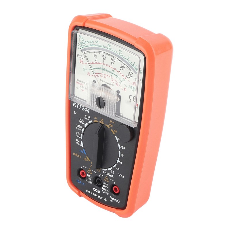 KT7244 Pointer Multimeter High Accuracy Voltage Current Meter with Anti‑Fall