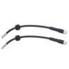 RIDEX Brake hose, front and both sides