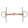 Horse Full Cheek Snaffle Stainless Steel Ring Snaffle Bit for