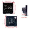 Digital Proframmable Thermostat Electric Heating Temperature Controller Smart Underfloor Floor