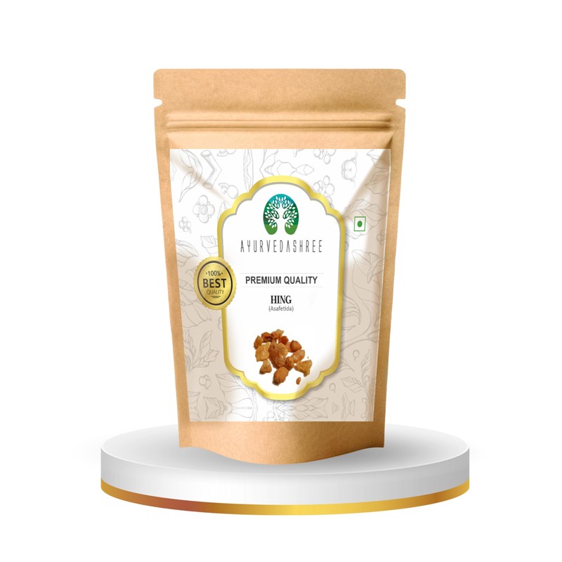 AYURVEDASHREE Asafoetida Hing (Premium) 100g | Heeng | Gluten Free