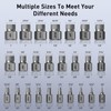 Screw Extractor Set, 25 Piece Easy Out Bolt Extractor Set,