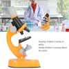 Kids Microscope Kit LED 1200X Microscope with Specimen Slides Science