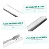 Ipetboom 15pcs Stainless Steel Tweezers for False Eyelashes and Lightweight