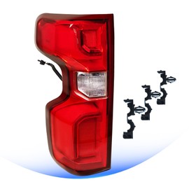 STRECOS LED Tail Lights Compatible With 2019 2020 2021 2022 2023 Chevy Silverado 1500 Rear LED Style Taillights Left Driver Side Brake Rear Lamp with Bulb and Harness (Only Fit Factory Led Model)