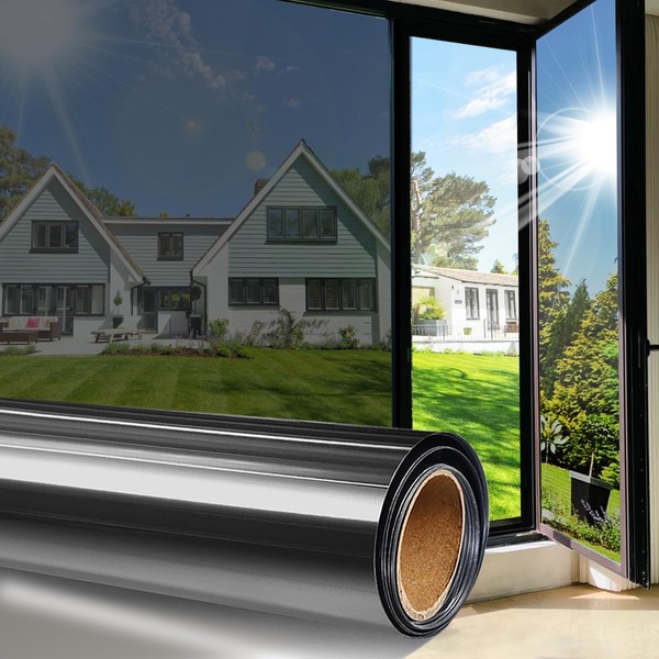 ColorfulHall ColorfulHall Window Film Privacy One Way Window Tint for