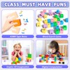 81PCS Magnetic Blocks, Magnet Building Toys for Toddlers, Preschool Sensory