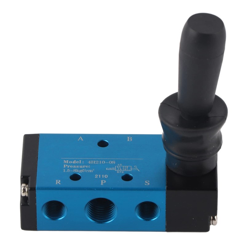 Hand Lever Pneumatic Valve Aluminum Alloy 2-Position 5-Way 4H210-08 1/4in