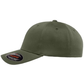 1957-60 Ford F100 Pickup Truck Outline Design Flexfit 6277 Athletic Baseball Fitted Hat Cap Olive L/XL