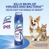 Lysol Pet Odor Eliminator Spray, Sanitizing and Disinfecting Spray for
