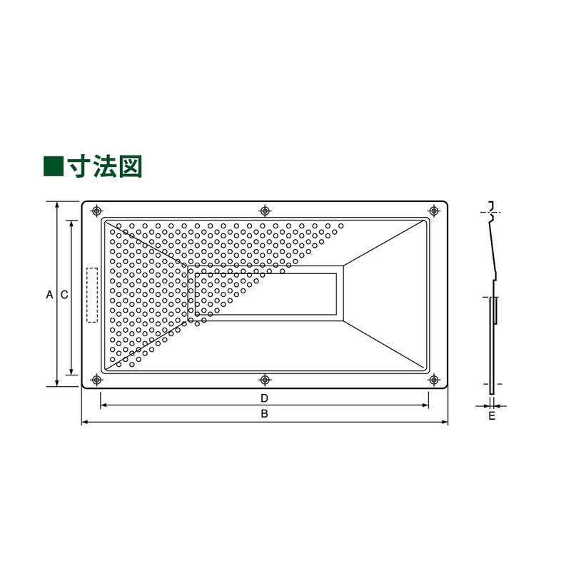 Usami Industry UK-N1530S Stainless Steel Top Vent